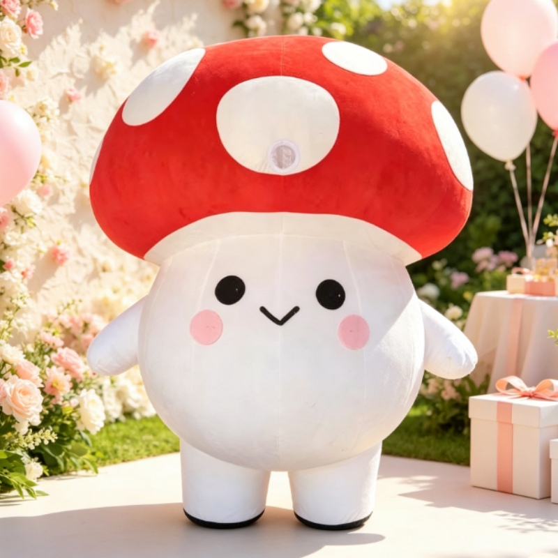 Event Party - Costume da Mascotte Fungo Gonfiabile per
