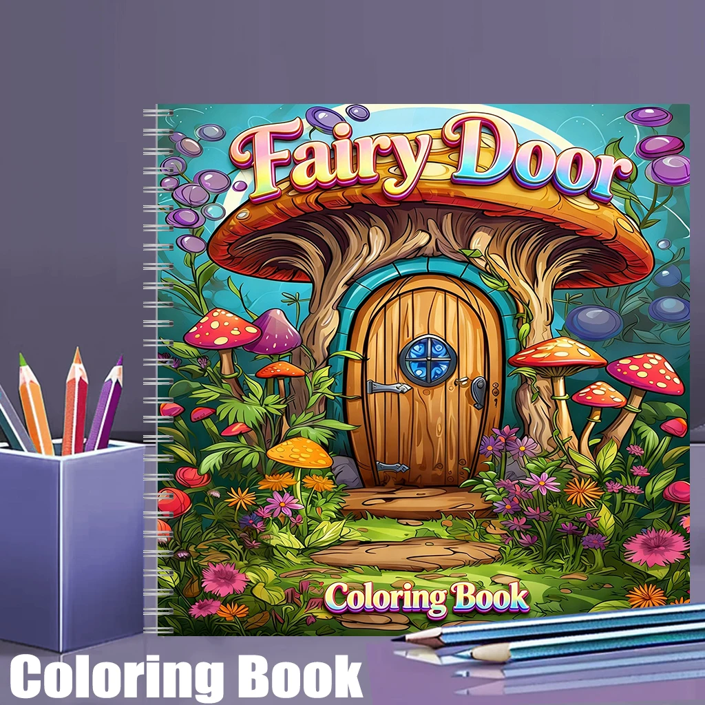 Supply Event - Libro da colorare con porta delle