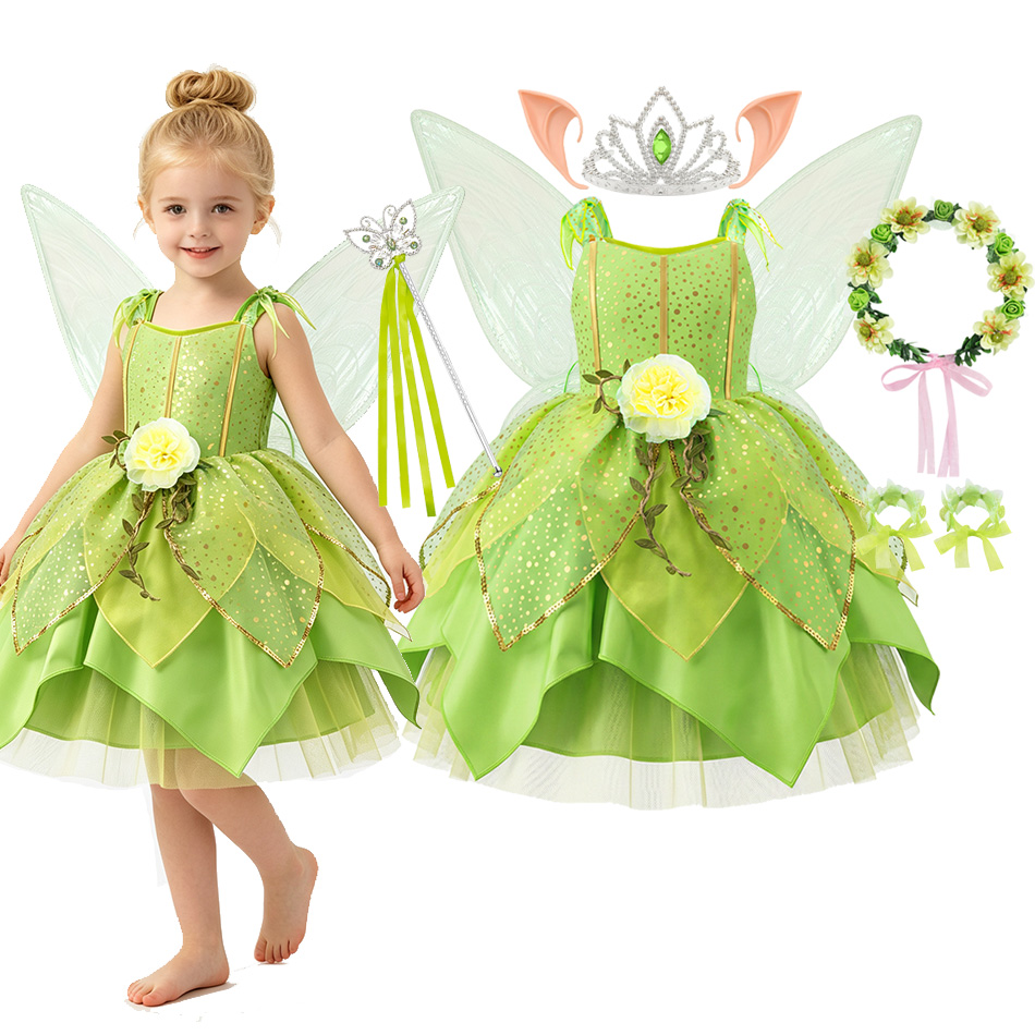 Vestito da Fata delle Fiori Ve - Glitter Tablecloth recensione e prezzo