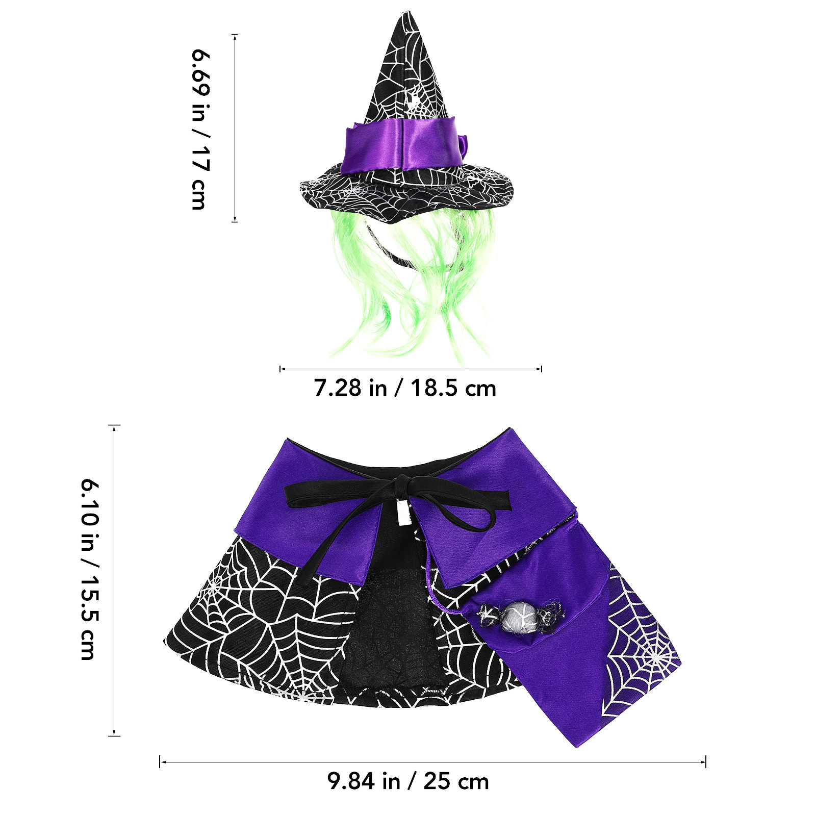 1 set di costumi a tema Hallow - Party Hat Cone recensione e prezzo