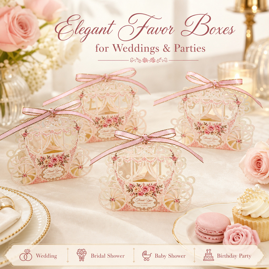 10 Scatole per Caramelle Trafo - Event Party Box recensione e prezzo