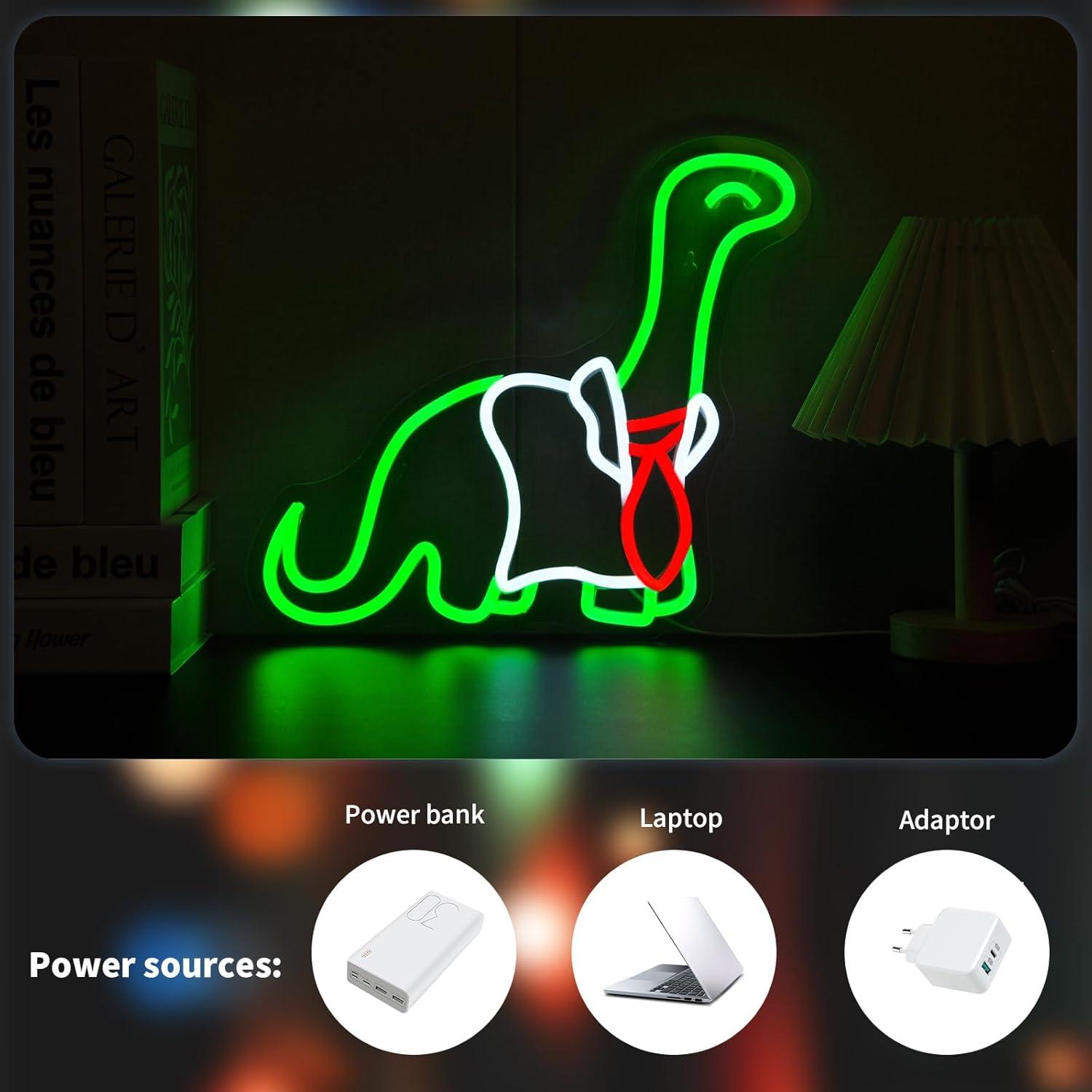 Insegna al neon a forma di din - Neon Sign Party recensione e prezzo