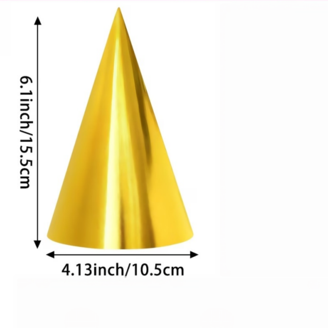 10 cappelli colorati in lamina - Party Hat Cone recensione e prezzo